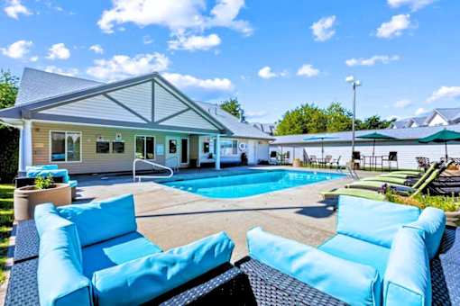 Aspen Apartments in Spokane Valley, Washington Pool