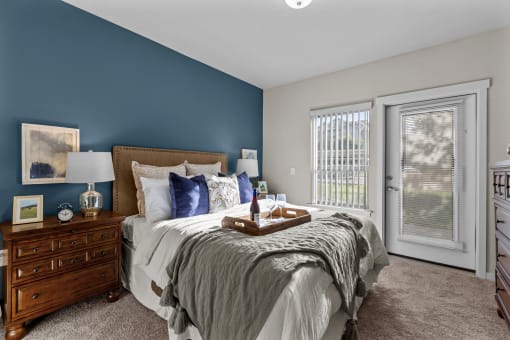 Badger Mountain Ranch Apartments in Richland, Washington Model Bedroom