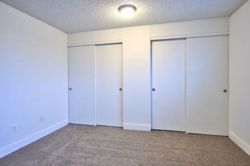 Block 88 bedroom with two closets