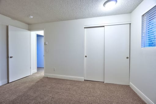 Block 88 bedroom with one closet