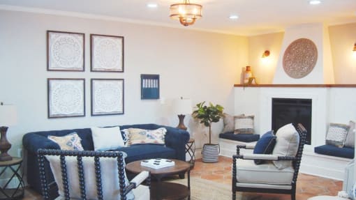Casa Serena Apartments in Fremont, California Clubhouse Lounge