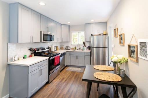 Casa Serena Apartments in Fremont, California Model Kitchen