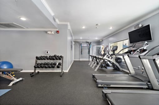 Boulevard on Wilshire Fitness Center with Cardio Machines