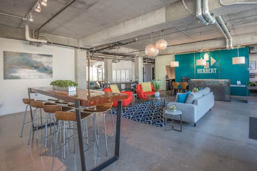 Herbert Residential Apartments in Tucson, Arizona Clubhouse Lounge