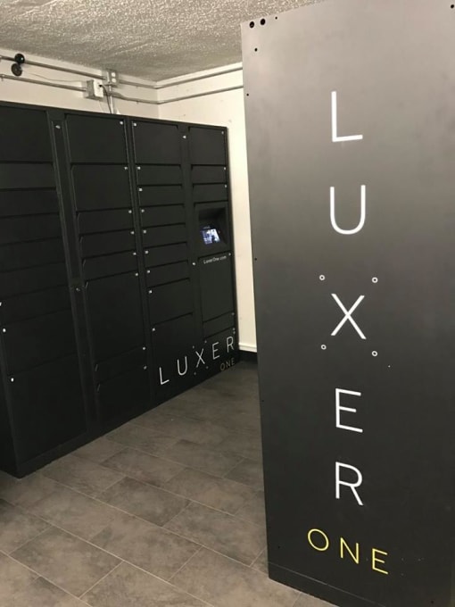 Luxe at Meridian Apartments Luxer Lockers