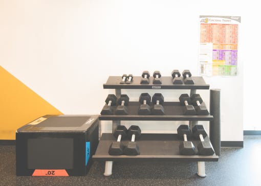 Meetinghouse Apartments Fitness Center Free Weights