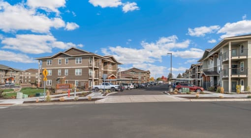 RedPoint Apartments Community Entrance