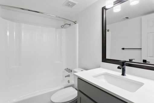 SITE Scottsdale Apartments renovated bathroom