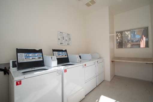 Steeple Chase Community Laundry Room