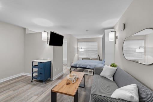 Studio Domain Apartments in Austin, Texas Model Studio