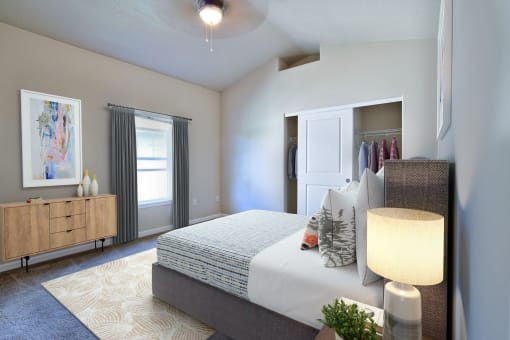 Springwater Crossing Apartments staged bedroom 2