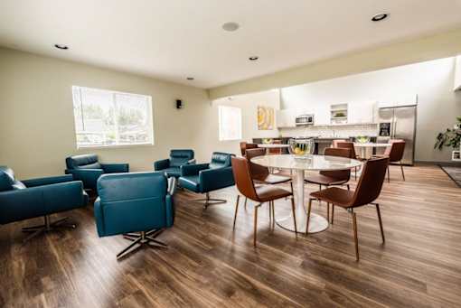 The Lucent Apartments in Tacoma, Washington Clubhouse Lounge