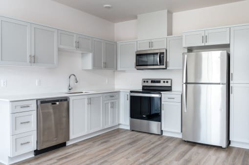 The Vaughn Apartments in Portland, Oregon Kitchen