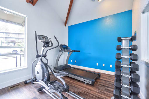 The Groove Apartments Vancouver, Washington Renovated Fitness Center