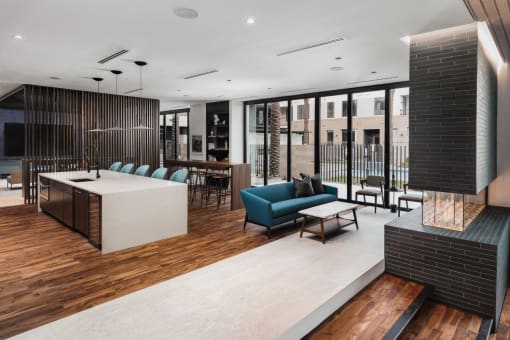 Trovita Rio Apartments in Tempe, Arizona Clubhouse Lounge and Kitchen