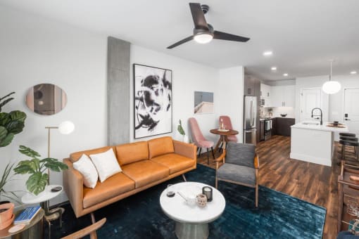 Trovita Rio Apartments in Tempe, Arizona Model Living Room