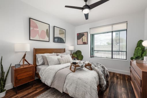 Trovita Rio Apartments in Tempe, Arizona Model Bedroom
