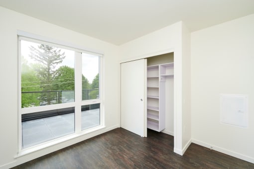Multnomah Station Apartments bedroom