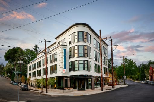 Multnomah Station Apartments Building Exterior