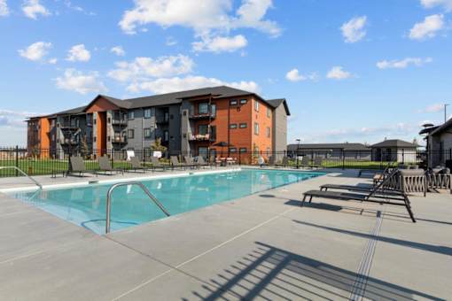 our apartments offer a swimming pool