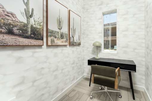 Villa Cielo Cortaro Apartments in Tucson, Arizona Work Space