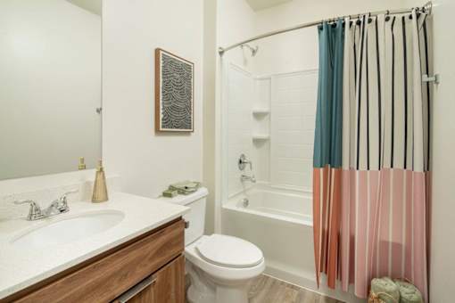 Villa Cielo Cortaro Apartments in Tucson, Arizona Model Bathroom