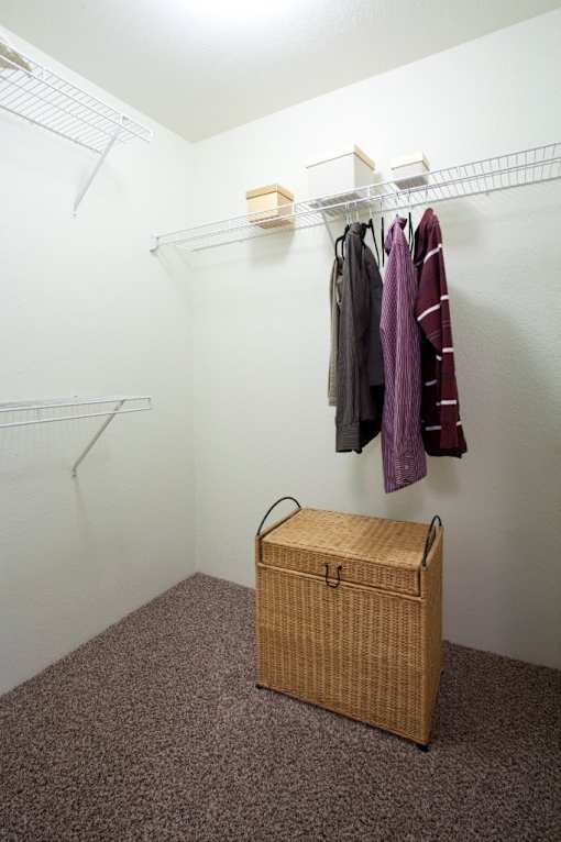 Village on Broadway Apartments in Spokane Valley, Washington Walk-In Closet
