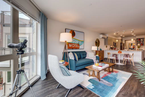 Voda_Kirkland_WA_Apartment_WindowLitLivingRoom