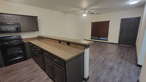 Kitchen at The Talon, Denton, TX, 76209