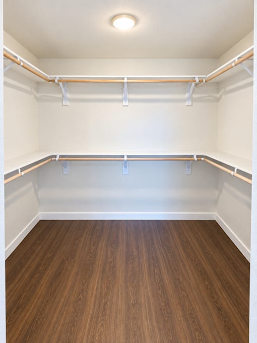 Rock Creek Apartments Large Walk-in Closet
