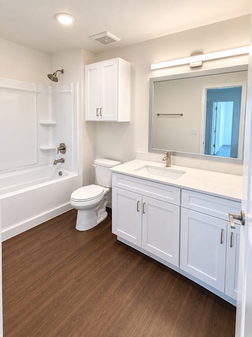 Rock Creek Apartments Spacious Bathroom