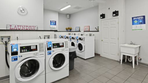 Laundry Room at CityView on Meridian, Indianapolis, IN,46208