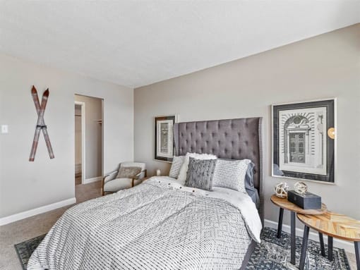 Private Master Bedroom at CityView on Meridian, Indianapolis, 46208