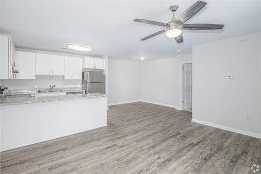 Empty Room at Peachtree Place Apartments, Columbia, South Carolina