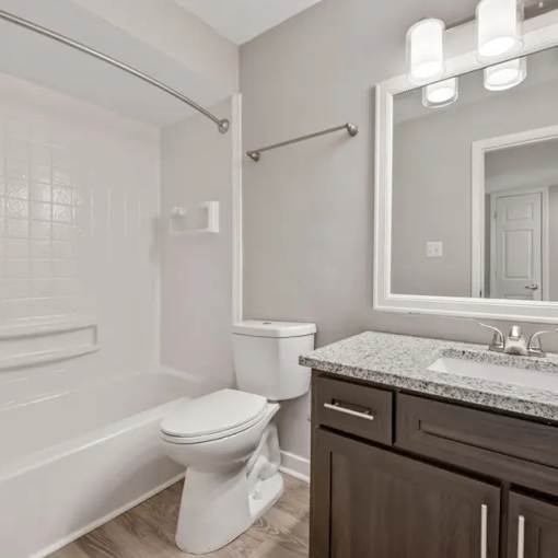 Bathroom with Mirror at Lexington Square, Lexington, 40502