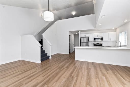 Dining area at River Walk Apartments, Idaho, 83702