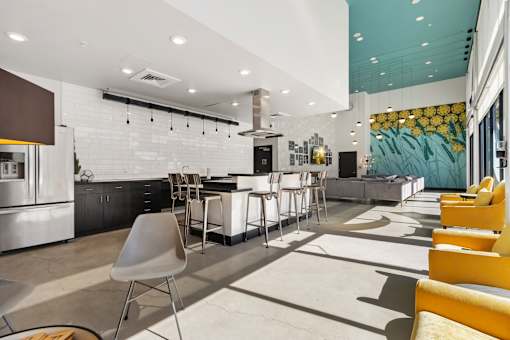 Catering Kitchen at Cycle Apartments, Fort Collins, CO
