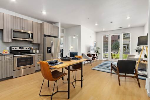 Eat In Kitchen at Cycle Apartments, Fort Collins, CO, 80525