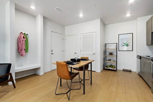 Dining Area at Cycle Apartments, Fort Collins