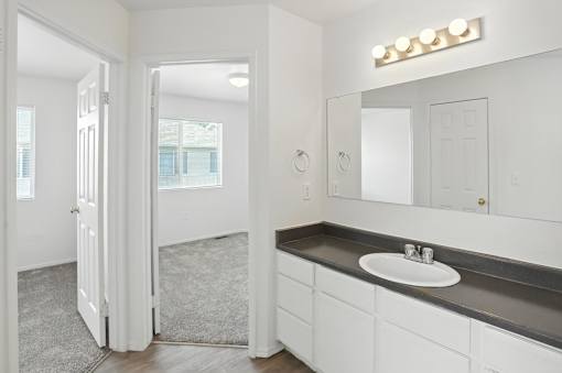 Vanity Lights at Oakstone Apartments, Clearfield, Utah