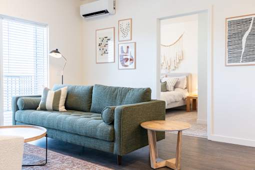 Modern Living Area at Copestone Apartments, Idaho, 59808