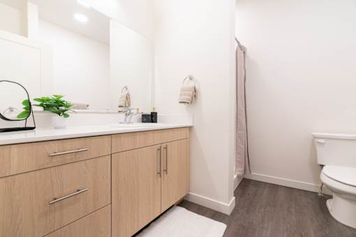 Modern Bathroom at Copestone Apartments, Idaho