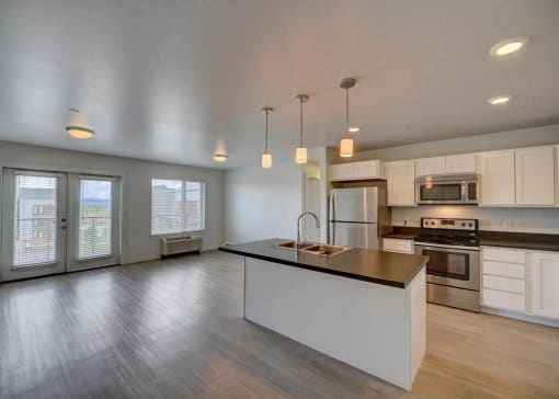 Wood Inspired Plank Flooring at West Village at Four Points, Montana, 59718