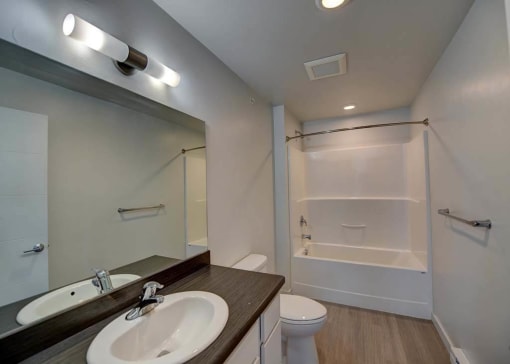 Luxurious Bathroom at West Village at Four Points, Bozeman, MT, 59718