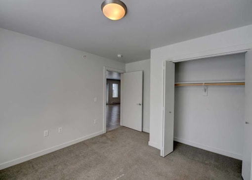Closet View at West Village at Four Points, Montana