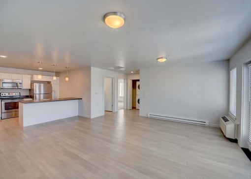 Hardwood Flooring at West Village at Four Points, Bozeman, MT