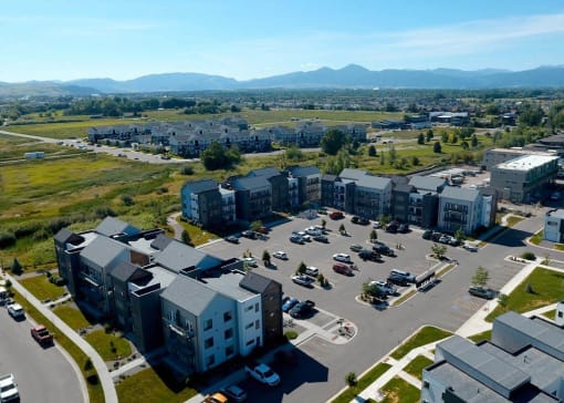 Aerial View Of Community at West Village at Four Points, Montana, 59718