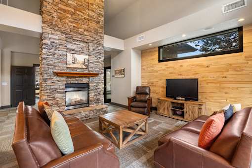 Fireplace Lounge at Copper Run at Reserve, Missoula, 59808
