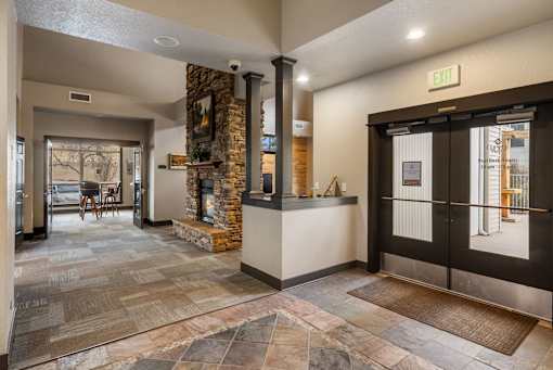 Lobby Area at Copper Run at Reserve, Missoula, MT