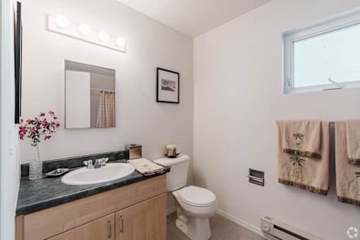 Bathroom with toilet at Great Northern, Missoula, 59808